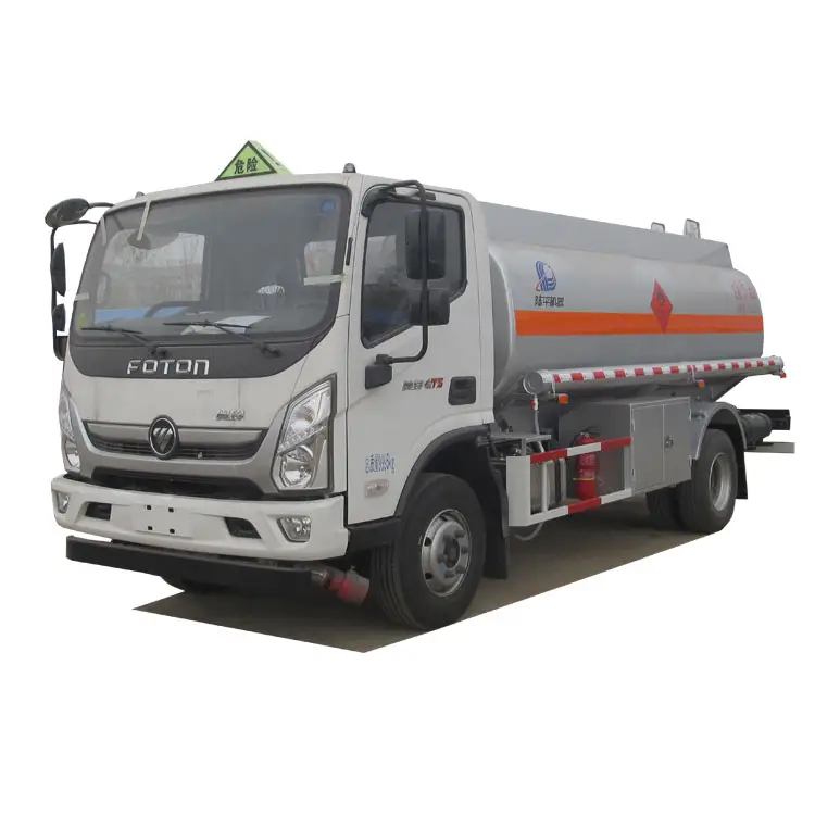 fuel tank tanker truck oil tank tanker truck for sale foton 4m3