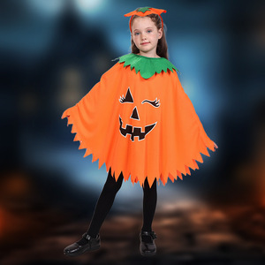 Cape de citrouille phosphorescente pour Halloween, pour enfants et adultes, costume imprimé lumineux pour fête costumée - Product Image 3