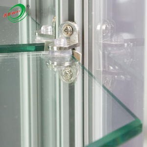 Tủ trưng bày kính toàn cảnh, cửa trượt, gắn tường, có đèn LED, dành cho cửa hàng thuốc lá, cửa hàng điện thoại di động - Product Image 4