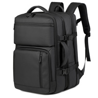 Sac à dos pour ordinateur portable avec logo personnalisé, compartiment pour ordinateur, en tissu Oxford, imperméable, avec double fermeture éclair, haute qualité