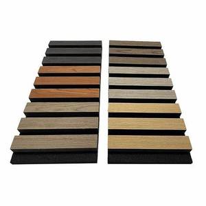 <span class=keywords><strong>WoodUpp</strong></span> Akupanel Classique Chêne (Gris Feutre) Panneau Acoustique Latte Panneau Mural Placage De Bois Pour Mur Intérieur Déco - Product Image 3