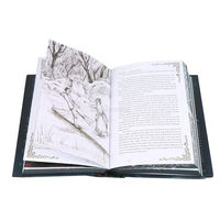 Fabricant de livres, impression personnalisée de qualité, édition spéciale, livres avec bordure pulvérisée pour auteurs et éditeurs
