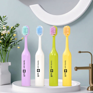 Brosse à dents à grande tête, brosse à dents à poils souples jumbo pour enfants, maison et voyage, brosse à dents pour enfants étudiants, brosse pour bébé - Product Image 1