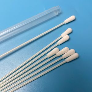 Écouvillon jetable floqué par nylon de 145mm aucun point d'arrêt pour la collection témoin d'ADN de sang - Product Image 6