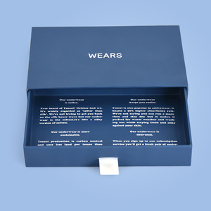 Wholesale Luxury Folding Magnetic Cardboard <b>Gift</b> <b>Box</b> <b>Black</b> Ribbon Handle Embossed Printing Hard Rigid Packaging for Clothing - Product Image 3
