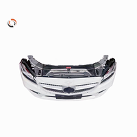 Para Mercedes Benz C-series W205 parachoques original de segunda mano con rejilla, utilizado para kit de carrocería parachoques de coche 2019-2022