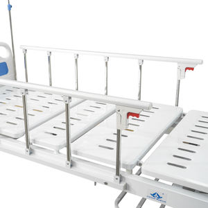 เตียงผู้ป่วยในโรงพยาบาลเฟอร์นิเจอร์ทางการแพทย์2ฟังก์ชันเตียงในโรงพยาบาลคลินิกแบบแมนนวล MN-MB005ประหยัด - Product Image 6