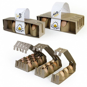 OMT Emballage personnalisé en gros pour œufs de <span class=keywords><strong>poule</strong></span>, Envases De Carton Para Huevos, emballage en carton ondulé pour œufs - Product Image 2