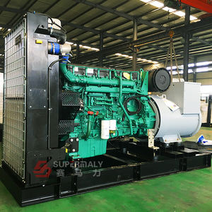 Groupe électrogène diesel silencieux à cadre ouvert à démarrage automatique certifié CE RETIE 500 kW 1500 tr/min Alternateur Stamford pour chantiers de construction - Product Image 3