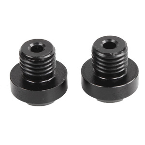 Tornillo de espejo para motocicleta de aleación de aluminio, 8M10, negro, para Suzuki, Honda, Yamaha, Kawasaki, pieza de repuesto para espejo retrovisor - Product Image 2