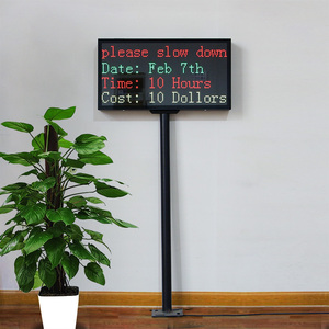 Màn Hình Hiển Thị LED Đỗ Xe Màn Hình Biển Số Bằng Giọng Nói Thông Minh Màu Đen Ngoài Trời P4.75 - Product Image 2