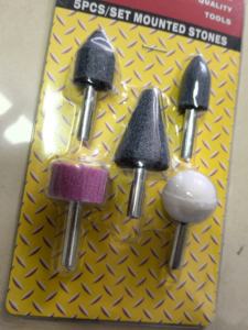 Piedra abrasiva montada para <span class=keywords><strong>Dremel</strong></span>, herramientas rotativas, cabezal de rueda de piedra de molienda, accesorios de herramientas <span class=keywords><strong>Dremel</strong></span>, 5 uds. - Product Image 6