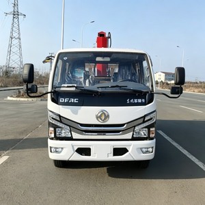 High Quality Dongfeng 3 Tons Small <b>Crane</b> Truck Double Crew Cab Truck <b>Crane</b> with 3-Section Telescopic Boom for Sale - Product Image 6