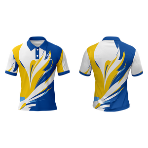 Polo original personnalisé pour hommes et femmes Chemise de golf colorée par sublimation Polo imprimé - Product Image 3