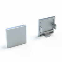 Profil en aluminium de canal mené prismatique micro de 35 tailles avec le diffuseur léger antiéblouissant pour des lumières de LED