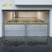 Vente directe, commande d'essai : Barrière anti-inondation en aluminium amovible, personnalisée, étanche, à verrouillage par pince, pour parking souterrain