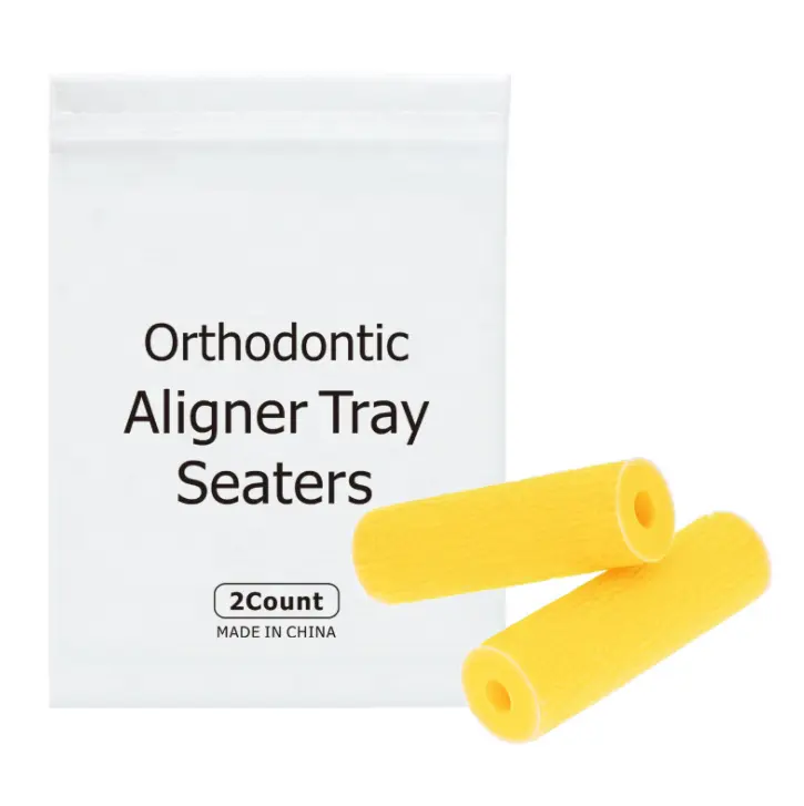 Dental Orthochews Medical Silicone Bite Fruit Flavored Soft Aligner Chewies Tray Seaters For Braces