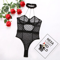 Nouveauté Combinaison Sexy en Dentelle Noire pour Femmes Teddy Lingerie/Sous-vêtements Sexy pour Femmes