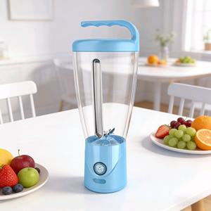 Licuadora Portátil Grande de 1000 ml, Vaso Mezclador Eléctrico Recargable por USB, para Smoothies, Batidos, Uso en Exteriores, Viajes y en Casa - Product Image 1