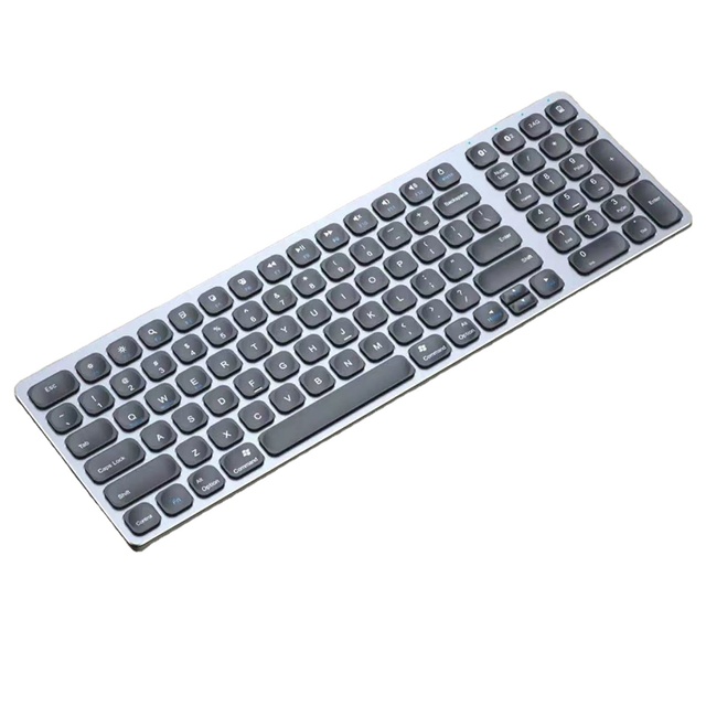 Factory Wholesale 2.4G System Wireless Keyboard for iPad Laptop Computer Recharged Wireless Keyboards