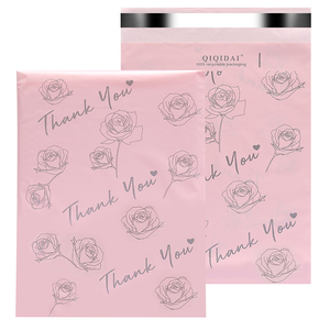 ถุงพลาสติกสีสันสดใสสำหรับส่งสินค้า ขายส่งจากโรงงาน ถุงโพลีกันน้ำสีชมพูหนา ถุงบรรจุภัณฑ์สำหรับจัดส่งเสื้อผ้าแบบกำหนดเอง - Product Image 6