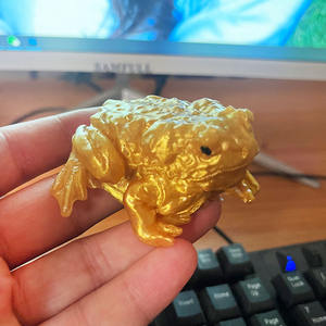 Mainan Squishy kodok seperti hidup-lucu lelucon lelucon & penghilang stres gelisah untuk anak-anak remaja dewasa-katak realistis desain licin - Product Image 3