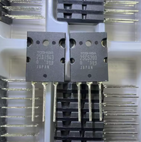 Paire de transistors de puissance audio 2SA1943 2SC5200 A1943 C5200 pour amplificateur audio 150W TO3P