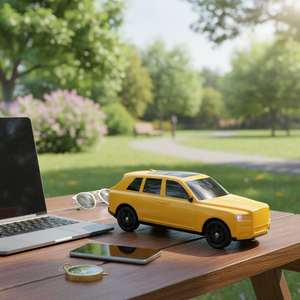 Lusso stile SUV altoparlante Bluetooth solare, Media-Ready, Design High-End X702 per la compatibilità universale del dispositivo - Product Image 3