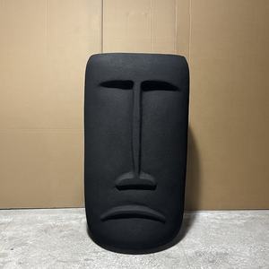 Noordse grote plantenbak van glasvezel, binnen en buiten, decoratief, met een cool gezicht, bloempot, plantenbak voor op de vloer - Product Image 5