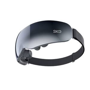 Masseur oculaire SKG en argent poli dégradé avec thérapie thermique et acupression pour la relaxation des yeux - Product Image 1