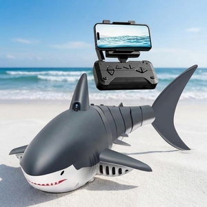 Barco de Pesca Eléctrico a Control Remoto <span class=keywords><strong>Estella</strong></span> SY, Resistente al Agua, 50M, Control por Aplicación, 2.4GHz, Cámara Integrada, Wi-Fi, Listo para Usar, para Niños y Adultos - Product Image 1