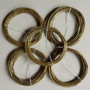 Lame <span class=keywords><strong>de</strong></span> scie à <span class=keywords><strong>fil</strong></span> dorée <span class=keywords><strong>pour</strong></span> la dé<span class=keywords><strong>coupe</strong></span> <span class=keywords><strong>de</strong></span> mousse et d'éponge <span class=keywords><strong>pour</strong></span> machine CNC, <span class=keywords><strong>bobine</strong></span> <span class=keywords><strong>de</strong></span> <span class=keywords><strong>fil</strong></span> d'acier 6900*1.5mm 7400mm/9650mm/8600/11300 - Product Image 1