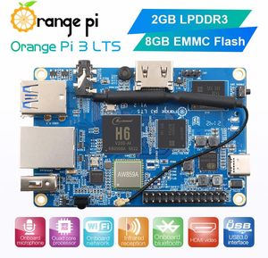 Aismartlink <span class=keywords><strong>H6</strong></span>ออเรนจ์ <span class=keywords><strong>Pi</strong></span> 3 LTS ALLWINNER 2GB LPDDR3 8GB eMMC 1.8GHz Quad-core 64-bit SBC พร้อม Type-C & เคสมาใหม่ - Product Image 3