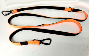 Tactical Nylon Pet Dog Leash with Durable Buckle and <b>Clip</b>, for Large Medium Dogs Training Running - Product Image 4