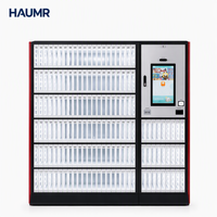 Meubles de bibliothèque HAUMR, casier à livres en libre-service sans surveillance, 24h/24 et 7j/7, RFID SIP2, distributeur automatique de livres en libre-service pour bibliothèque intelligente