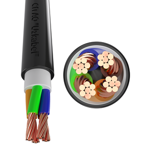 VVG PVC Copper Electrical <b>Cable</b> 3x35+1x16mm 0.66kV High Load <b>Power</b> <b>Cable</b> for Industrial Installations - Product Image 3