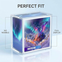 Caja Protectora Magnética Acrílica Resistente a los Rayos UV para Exhibición de Cartas Coleccionables TCG, a Prueba de Polvo, Venta al Por Mayor