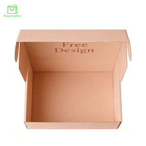 Özel Baskılı Kraft Posta Kutusu Logolu Çevre Dostu Oluklu Nakliye Ambalaj Kutuları Hediyelik E-ticaret İçin - Product Image 2