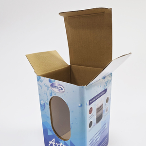 Windowed Custom Printed Filter Holder <b>Paper</b> <b>Box</b> with Custom Logo Taiwan - Product Image 4