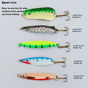 Kit de leurres de pêche d'eau douce PVC appâts durs artificiels Jigbait pour sandre carpe perche truite marlin cible pour rivières lacs ruisseaux - Product Image 5