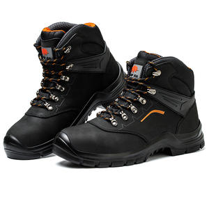 TG178-5 <span class=keywords><strong>Scarpe</strong></span> <span class=keywords><strong>Antinfortunistiche</strong></span> di Ottima Qualità Antiscivolo <span class=keywords><strong>Comode</strong></span> e Casual in Vera Pelle e Gomma con Puntale in Acciaio per Tutte le Stagioni - Product Image 2