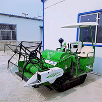 Machines agricoles, Machine de récolte de maïs, petite Machine de récolte, Mini haricots, soja, blé, riz, moissonneuse-batteuse