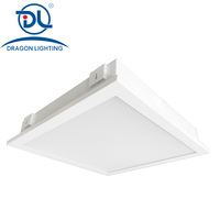IP65 pièce propre rétro-éclairé Commercial 60W 120*60 carré LED panneau encastré plafonnier OEM/ODM/STO pour usine de bureau d'hôpital