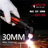 APEXYN CUT100 Baru Garansi 2 Tahun Mesin Las CNC Multi-Proses 4-in-1 Berkualitas Industri untuk DIY, Pemotong Plasma 380V 14.1KW