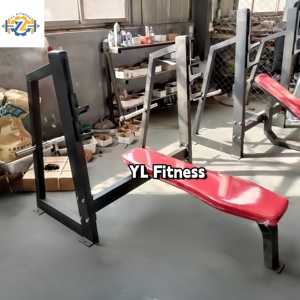 BRAVE LEADING FITNESS Equipo Comercial Fitness Gimnasio Plano Banco De Entrenamiento De Fuerza Maquina - Product Image 4