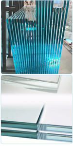 Panneaux de verre trempé ultra-clair sur mesure 4-19 mm, verre de sécurité à faible teneur en fer pour meubles / <span class=keywords><strong>douche</strong></span> / balustrade - Product Image 6