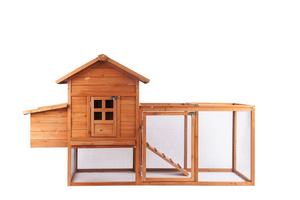 מצמד ארנב עץ עם הנחת קן ומפרך ל 2 לול עוף - Product Image 3