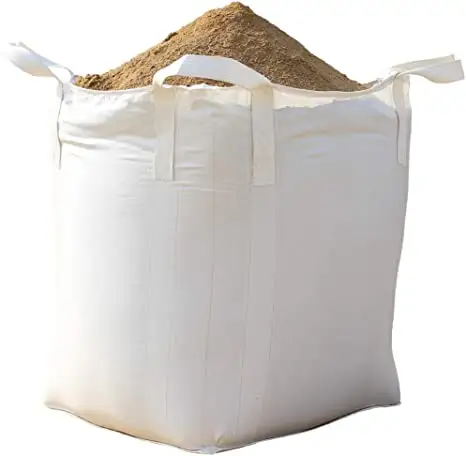 UV / limestone sand polypropylene big bags /sacks with PE liner recycle jumbo git bag