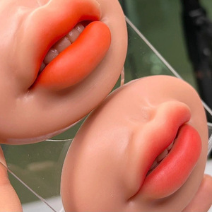 Modelo de Labios de Silicona 3D, Labios Simulados para Práctica de Maquillaje Permanente, Entrenamiento de Tatuaje Falso, Suministros de Microblading PMU - Product Image 5