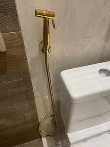Китай античный латунный распылитель для биде, набор для холодной воды, биде, налобный душ для ванной, кухни - Product Image 6